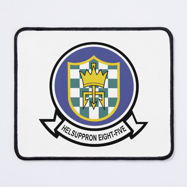 Item preview, US Navy HELSUPPRON EIGHT-FIVE (HC-85) Golden Gaters Squadron Patch designed and sold by CharlieDesings.