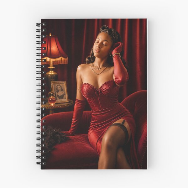 Item preview, Velvet Desire Vintage Glamor Wall Art | Red Boudoir Portrait | Elegant Feminine Decor designed and sold by TedKentPhoto.