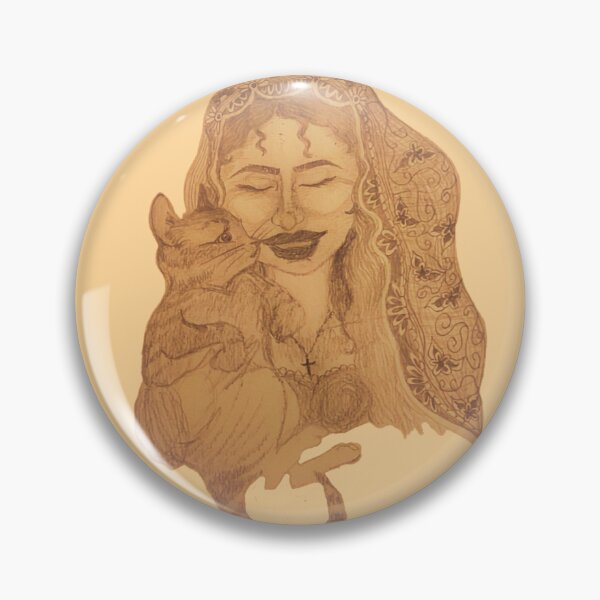 Item preview, Hermosa mujer con amor por los gatitos designed and sold by AR Baker.