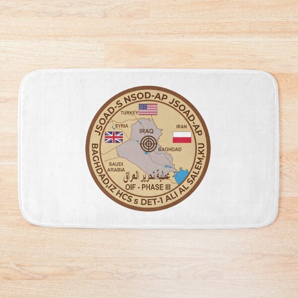 Item preview, US Navy HCS-5 Det 1 Operation Iraqi Freedom Phase III Deployment Patch designed and sold by CharlieDesings.