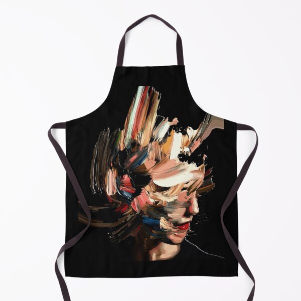 Item preview, Vibrant Abstract Woman Profile Expressive Brushstroke Art designed and sold by RamyGallery.
