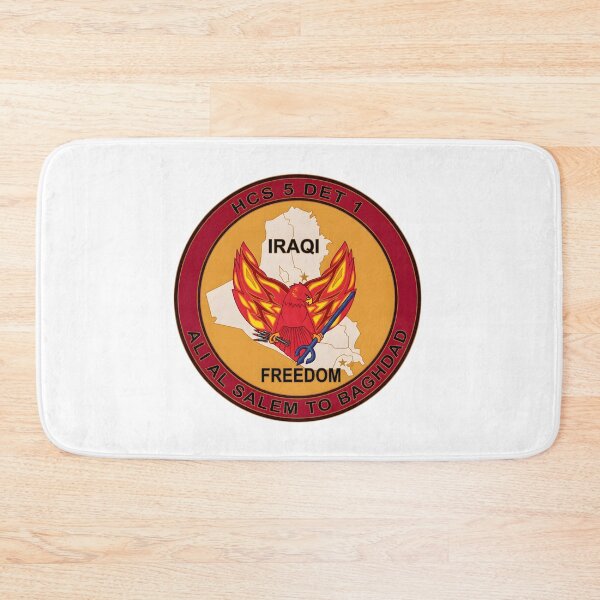Item preview, US Navy HCS-5 Det 1 Operation Iraqi Freedom Ali Al Salem to Baghdad Patch designed and sold by CharlieDesings.