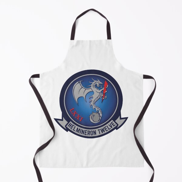 Item preview, US Navy HELMINERON TWELVE (HM-12) Sea Dragons Squadron Patch designed and sold by CharlieDesings.