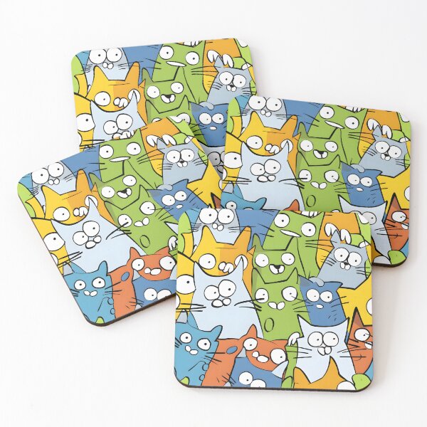 Item preview, Funny Cat Pattern designed and sold by xiao xuans.