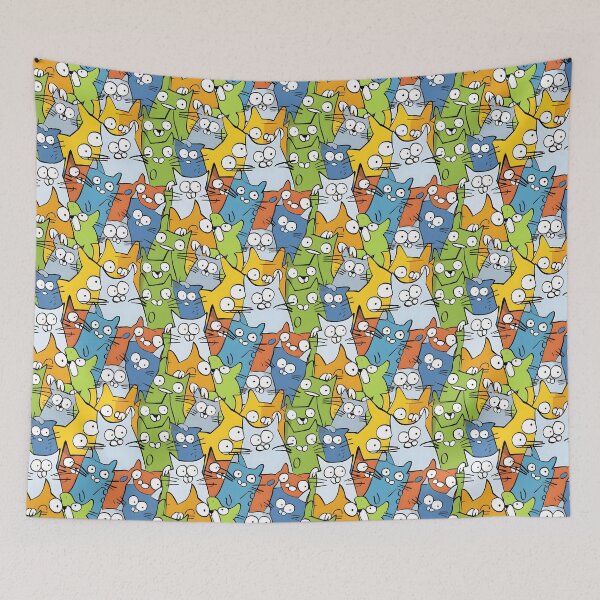 Item preview, Funny Cat Pattern designed and sold by xiao xuans.