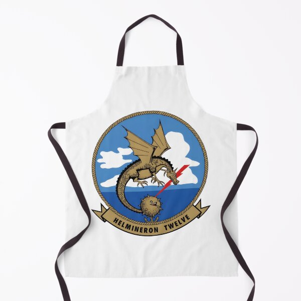 Item preview, US Navy HM-12 HELMINERON TWELVE Vintage Sea Dragons Squadron Patch designed and sold by CharlieDesings.