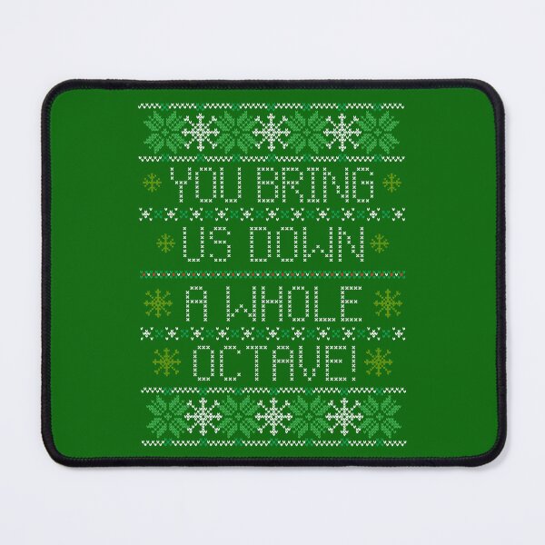 Item preview, A Whole Octave Ugly Christmas Sweater designed and sold by Normbot2000.