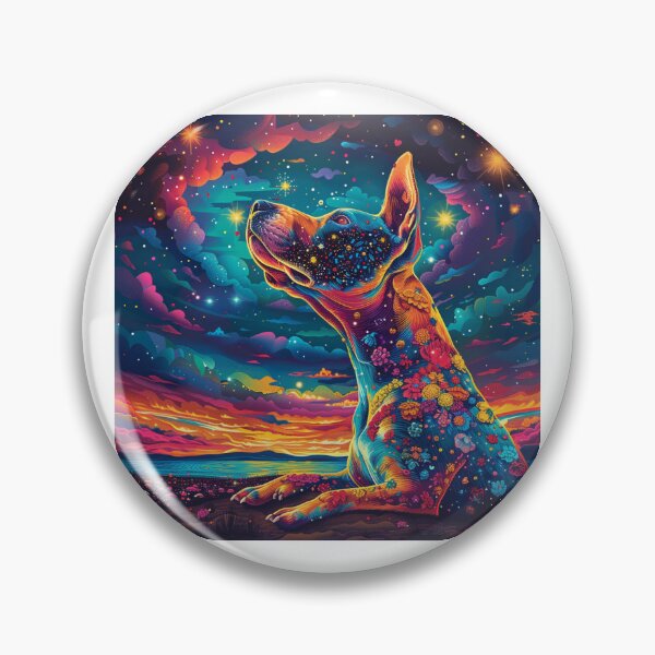 Item preview, Star gazing Bull terrier designed and sold by MendaciousMina.