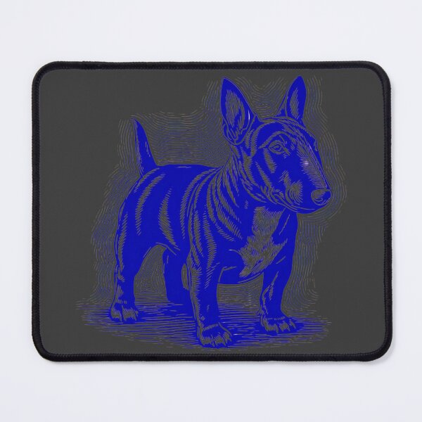 Item preview, Lino cut Bull terrier designed and sold by MendaciousMina.
