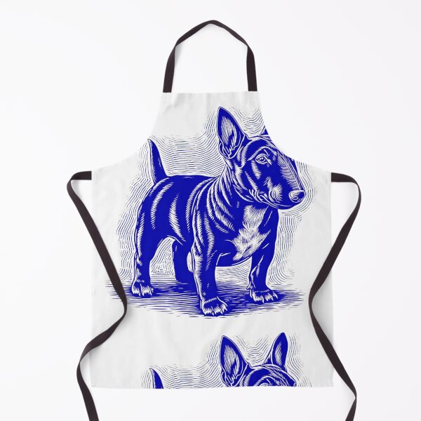 Item preview, Lino cut Bull terrier designed and sold by MendaciousMina.