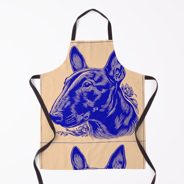 Item preview, Lino cut Bull terrier designed and sold by MendaciousMina.