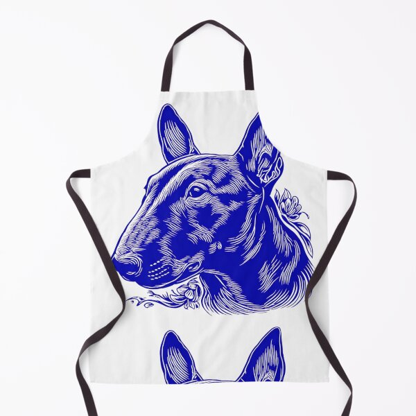 Item preview, Lino cut Bull terrier designed and sold by MendaciousMina.