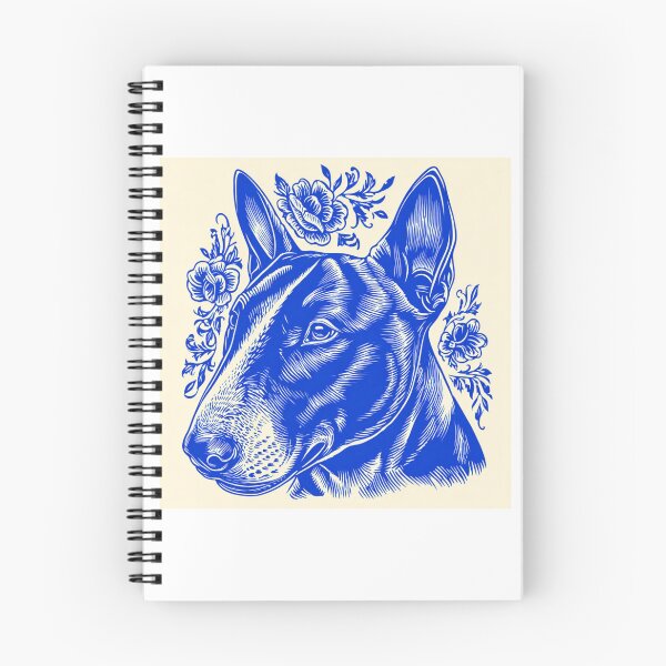 Item preview, Lino cut Bull terrier designed and sold by MendaciousMina.