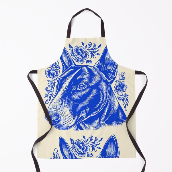 Item preview, Lino cut Bull terrier designed and sold by MendaciousMina.