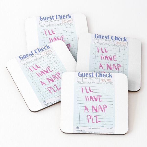 Item preview, I Will Have A Nap Please Guest Check designed and sold by maleahstyles.