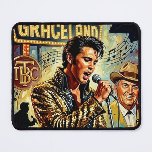 Item preview, Epic Elvis: Stylized Cinematic Performance Fine Art designed and sold by Art's Diner.
