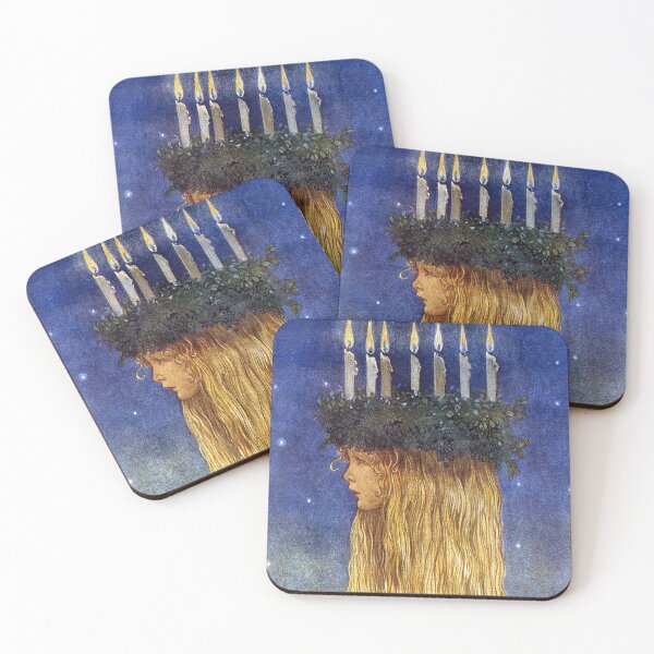 Item preview, St. Lucia - John Bauer, advent  designed and sold by forgottenbeauty.