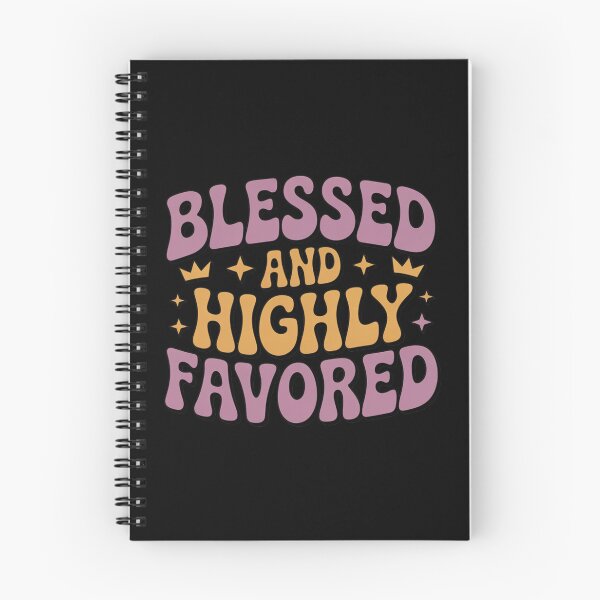 Item preview,  Blessed And Highly Favored Christian T-Shirt | Retro Groovy Faith Religious Gift designed and sold by EvolusionPro.