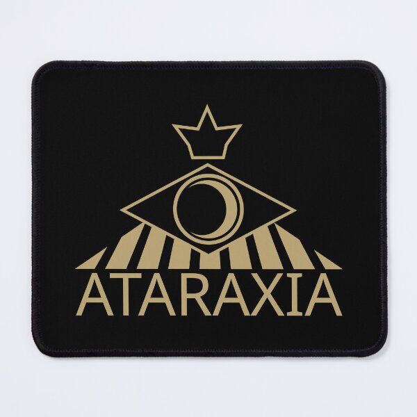 Item preview, Ataraxia Industrial Art Deco Geometric Eye Emblem-Black designed and sold by AtaraxiaCabin.