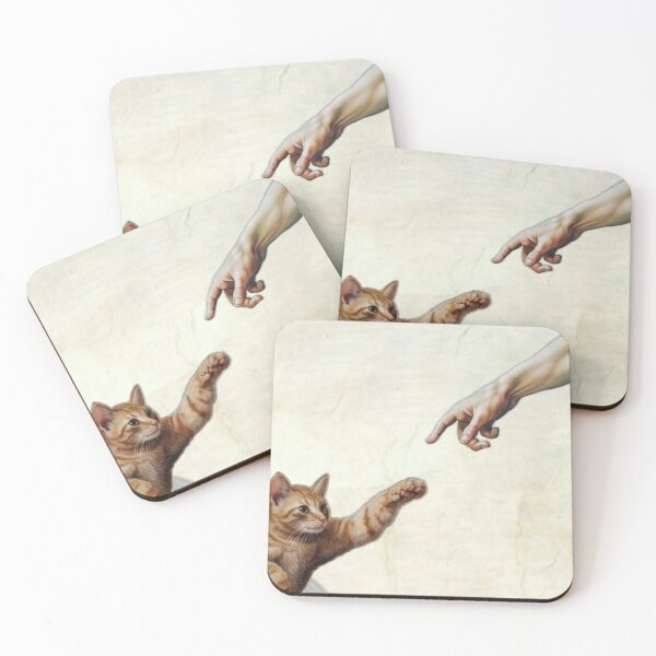 Item preview, Life Goes On Cat Meme – Funny Renaissance Art Parody designed and sold by Jesus-istheway.