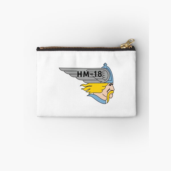Item preview, US Navy HM-18 Norsemen Winged Helmet Squadron Patch designed and sold by CharlieDesings.