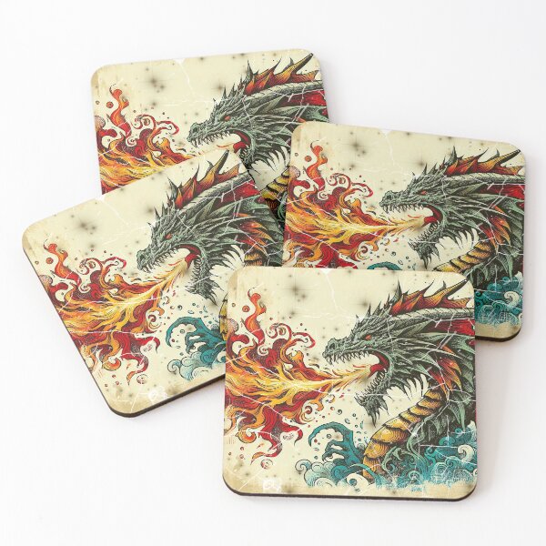 Item preview, ANTIQUE DRAGON  designed and sold by Foxlindesigns.