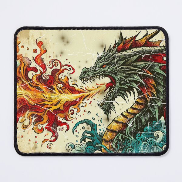 Item preview, ANTIQUE DRAGON designed and sold by Foxlindesigns.