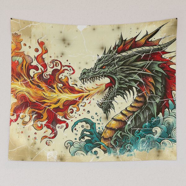 Item preview, ANTIQUE DRAGON  designed and sold by Foxlindesigns.