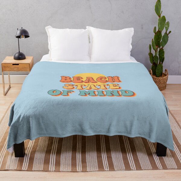 Item preview, Beach State of Mind – Coastal Identity Typography Design designed and sold by Sea Gem.
