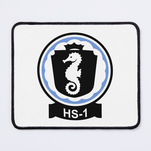 Item preview, US Navy HS-1 Seahorses Helicopter Antisubmarine Squadron Patch designed and sold by CharlieDesings.