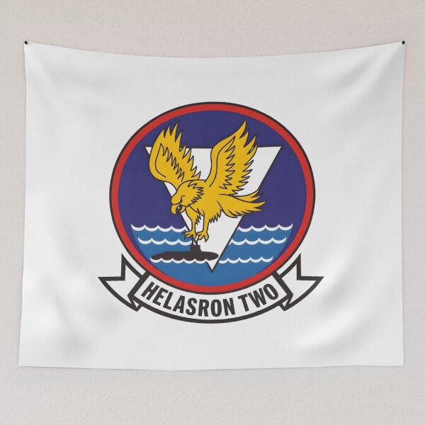 Item preview, US Navy HS-2 HELASRON TWO Golden Falcons Squadron Patch designed and sold by CharlieDesings.