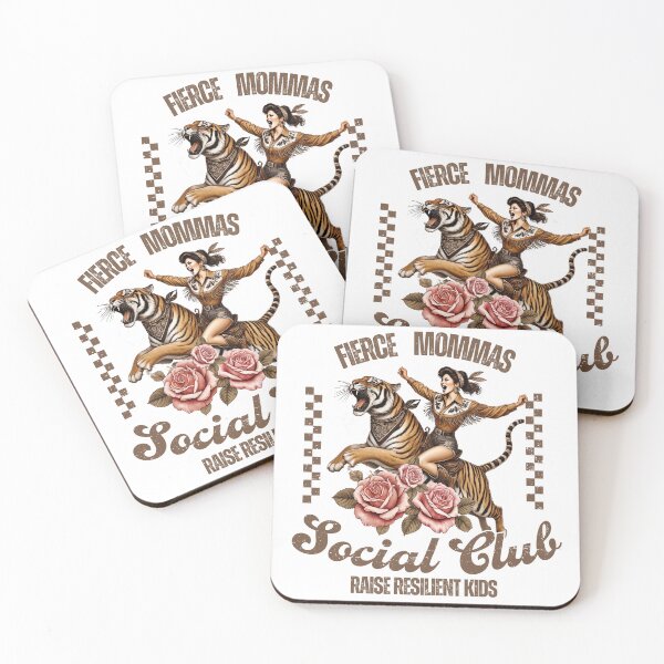 Item preview, Fierce Mommas Social Club Cowgirl Mom Empowerment Design designed and sold by Studio SoulShine.