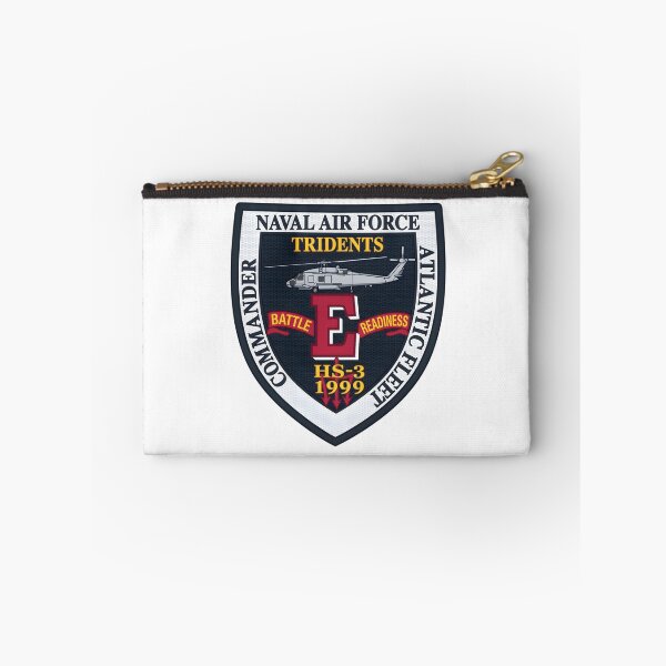 Item preview, US Navy HS-3 Tridents Battle Efficiency "E" 1999 Atlantic Fleet Patch designed and sold by CharlieDesings.
