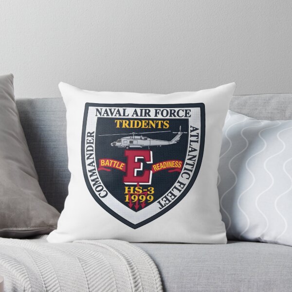 Item preview, US Navy HS-3 Tridents Battle Efficiency "E" 1999 Atlantic Fleet Patch designed and sold by CharlieDesings.
