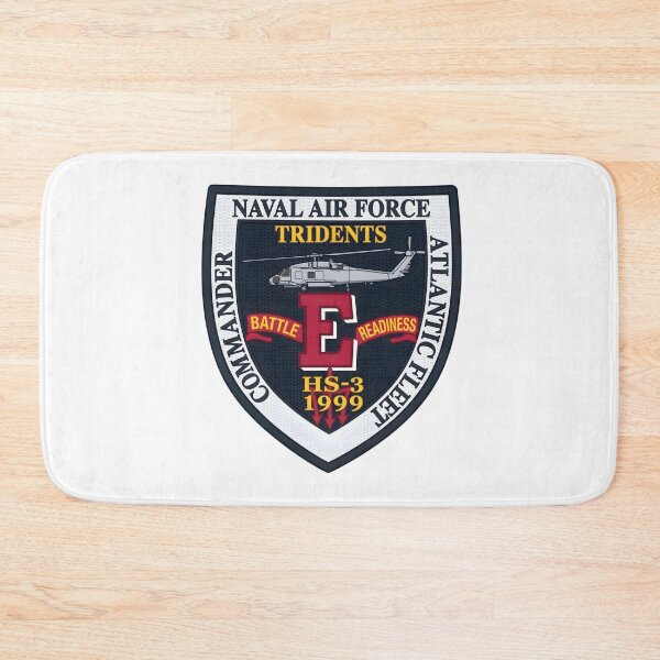 Item preview, US Navy HS-3 Tridents Battle Efficiency "E" 1999 Atlantic Fleet Patch designed and sold by CharlieDesings.
