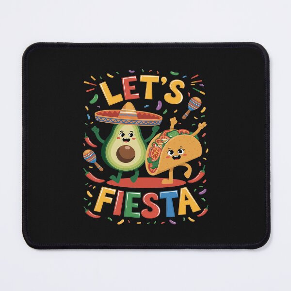 Item preview, Lets Fiesta Taco Avocado Cinco De Mayo Mexican designed and sold by ReefNight.