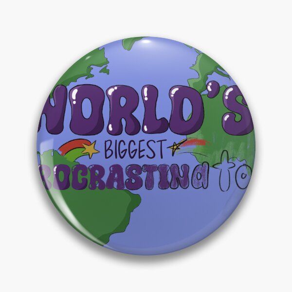 Item preview, Worlds biggest procrastinator  designed and sold by Bookreader123.