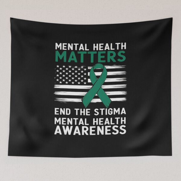 Item preview, Mental Health Matter Mental Health Awareness End The Stigma designed and sold by ReefNight.