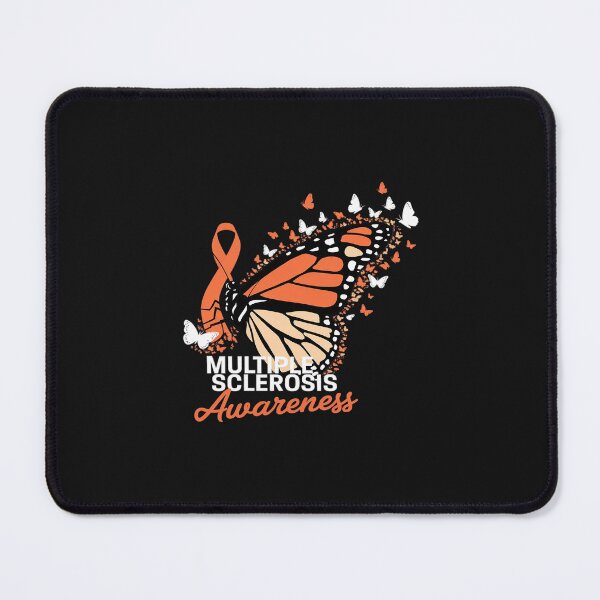 Item preview, Multiple Sclerosis Awareness Butterfly Orange Ribbon  designed and sold by ReefNight.