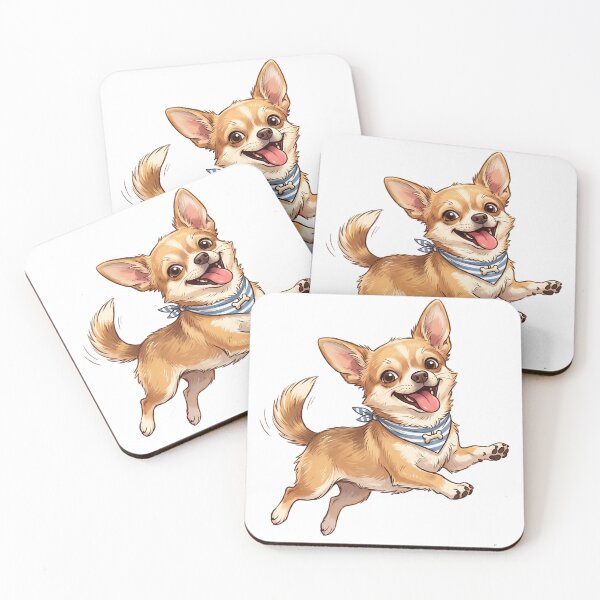 Item preview, Joyful Chihuahua | Cute Playful Puppy Art designed and sold by VibranPalette.