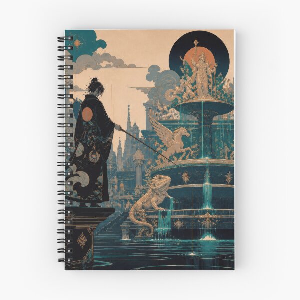 Item preview, The Witness and the Water Gods designed and sold by HabitableMoons.