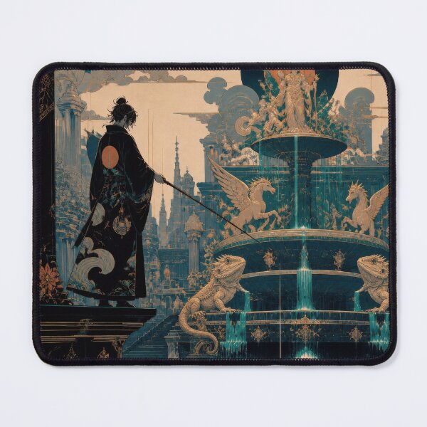 Item preview, The Witness and the Water Gods designed and sold by HabitableMoons.