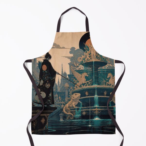 Item preview, The Witness and the Water Gods designed and sold by HabitableMoons.