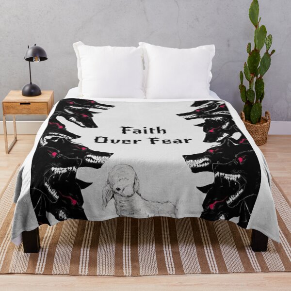 Item preview, Faith Over Fear Christian Inspirational Quote Design designed and sold by Jesus-istheway.