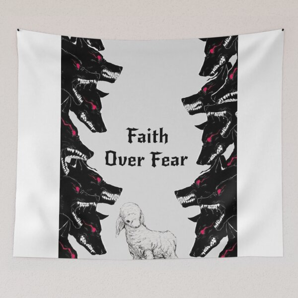Item preview, Faith Over Fear Christian Inspirational Quote Design designed and sold by Jesus-istheway.