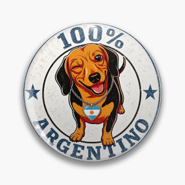 Item preview, Funny Argentine Dog 100% Argentino Cute Dachshund designed and sold by DanBral23.