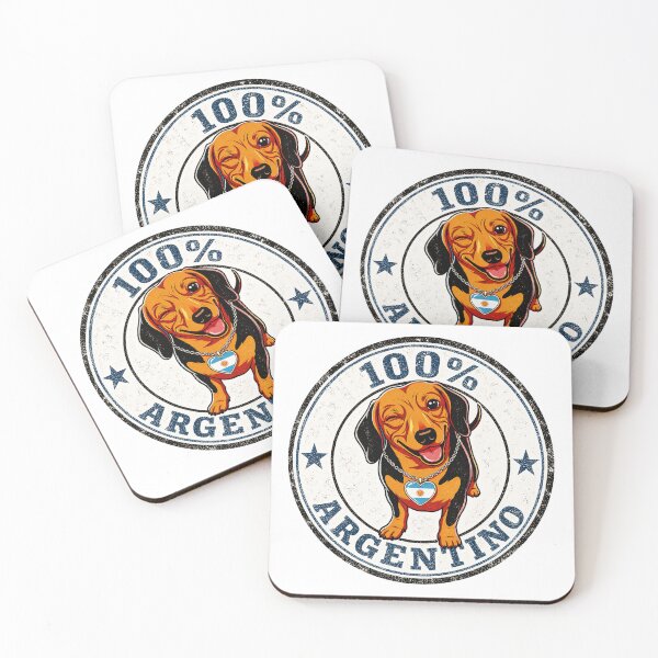 Item preview, Funny Argentine Dog 100% Argentino Cute Dachshund designed and sold by DanBral23.