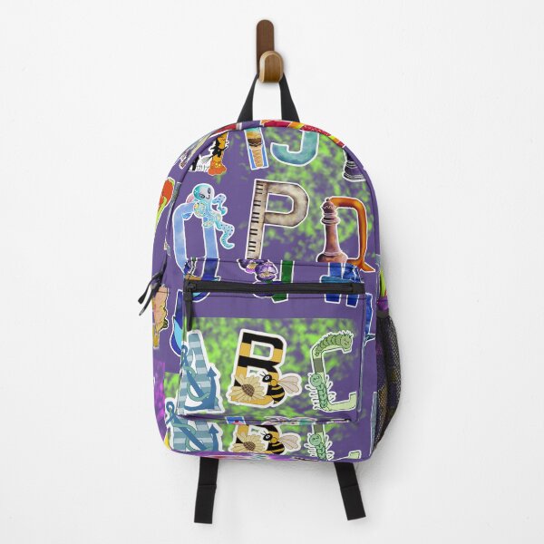 Item preview, Ultraviolet Alphabet Fiesta | Now I know my ABC | Purple A to Z  designed and sold by khadijlloyd.
