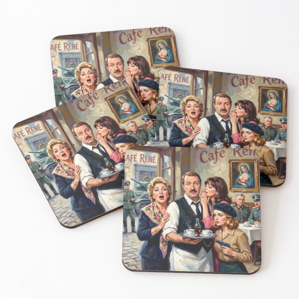 Item preview, Listen Very Carefully: Broadstroke René Artois Study designed and sold by Art's Diner.