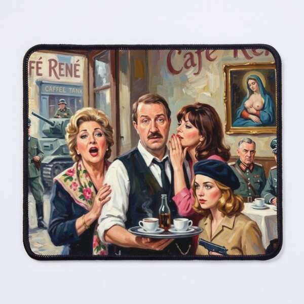 Item preview, Listen Very Carefully: Broadstroke René Artois Study designed and sold by Art's Diner.